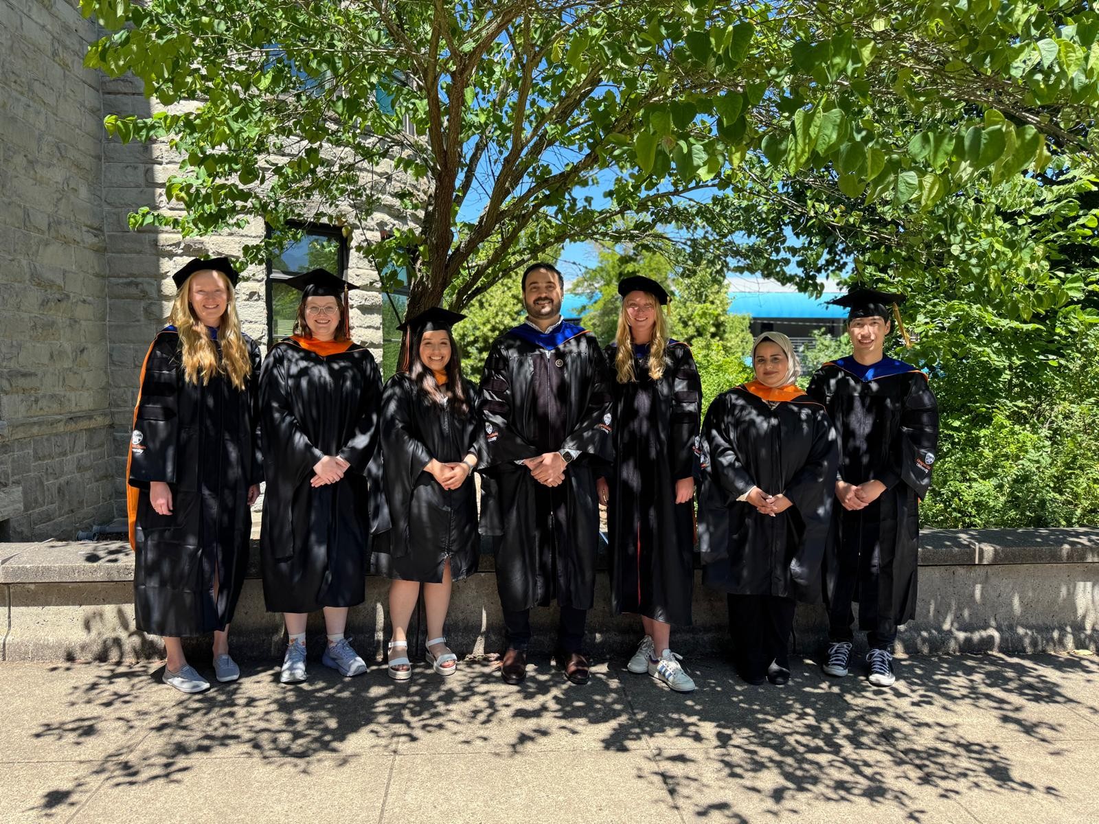 Graduates and colleagues at Oregon State University